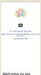Mobile Screenshot of johnpatricksteinmd.com